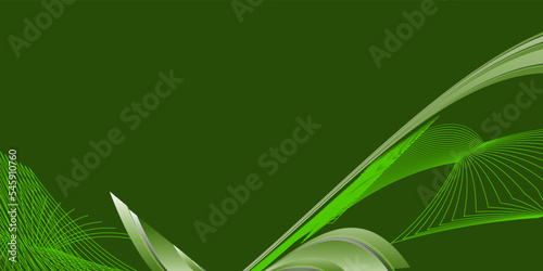 Dark green abstract background. Contain sage shapes for wallpaper oder business card.
