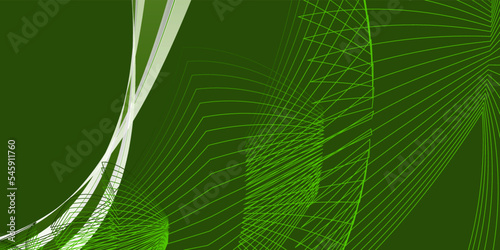 Dark green abstract background. Contain sage shapes for wallpaper oder business card.