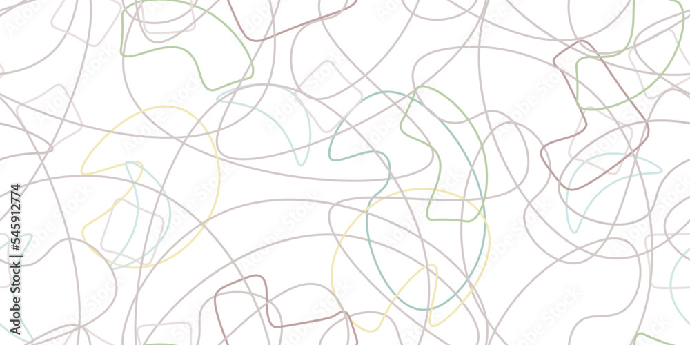 Chaotic Simple Seamless Pattern Textile One Line Chaotic Simple Seamless Pattern Textile One Line