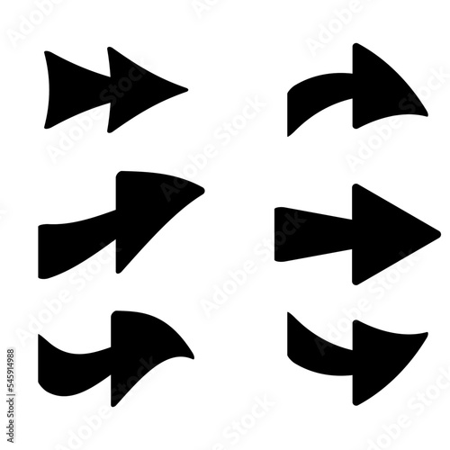 Arrows, direction indicators, movement indicators, buttons, indicators, movement icons