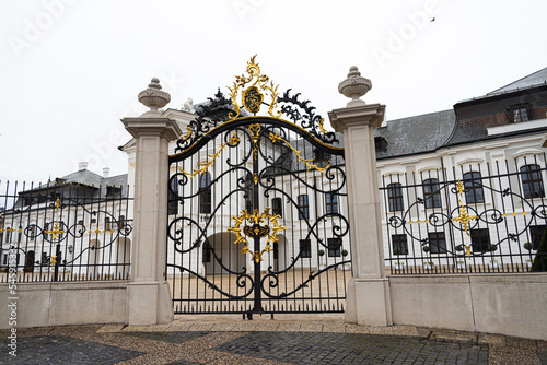 Photography 2022 November Bratislava, Slovakia: The Grassalkovich palace - Presidential pala