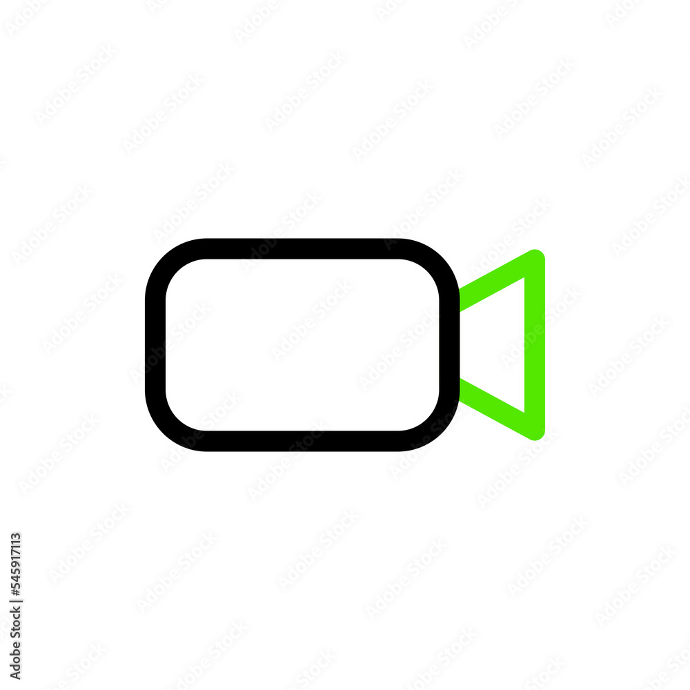 Camera icon. Simple outline vector of Social media set for UI and UX, website or mobile application Camera icon. Simple outline vector of Social media set for UI and UX, website or mobile application