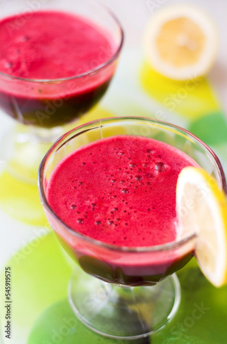 fresh beet juice for breakfast