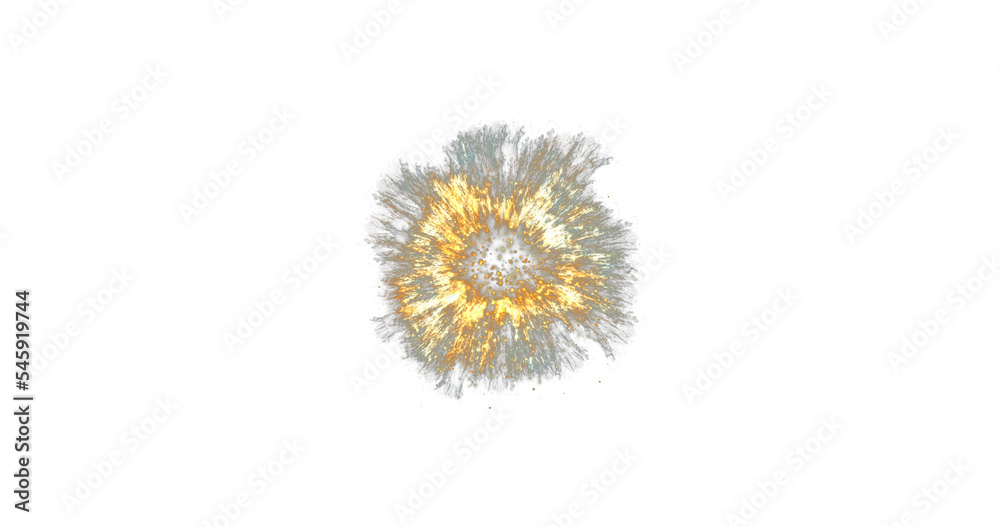 Fototapeta premium fireworks simulation, fireworks bright rays and points of light, magic abstract figures transparent background. points and particles. explosion