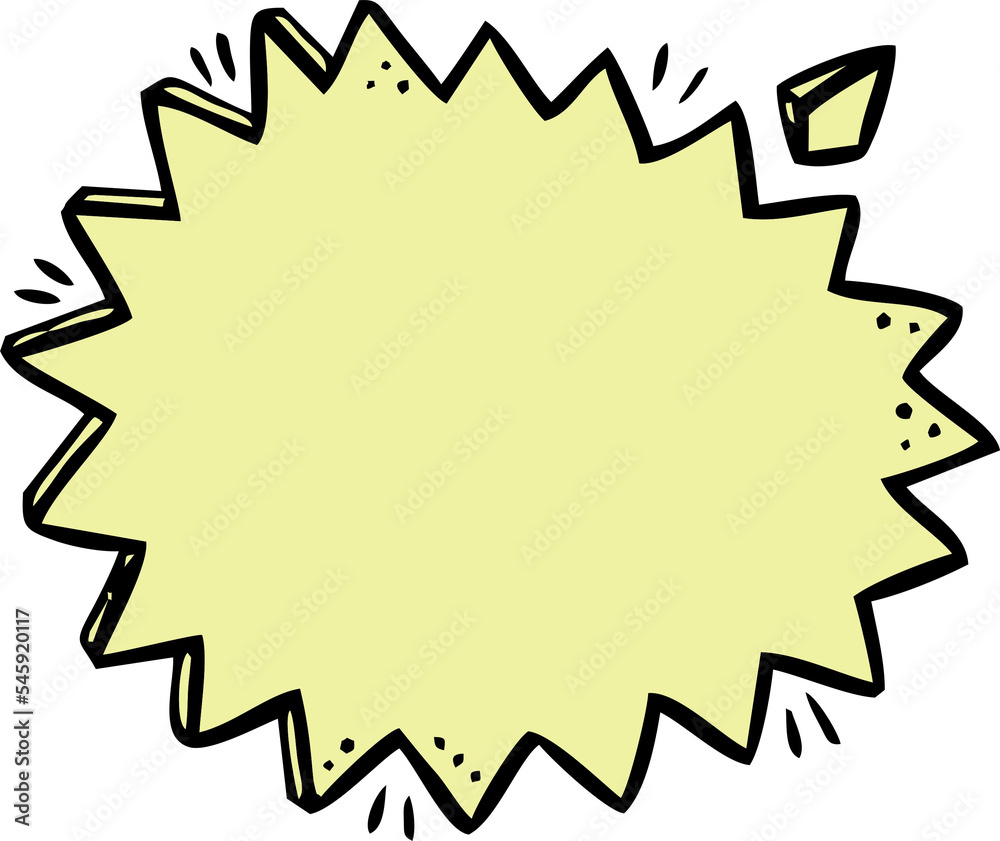Comic speech bubble hand-drawn sketch in doodle style Vector illustration bubble chat, message element Comic speech bubble hand-drawn sketch in doodle style Vector illustration bubble chat, message element