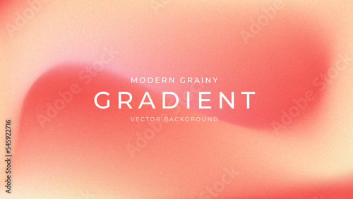 Background Gradient with modern grainy style in vector  