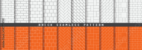 brick seamless pattern
