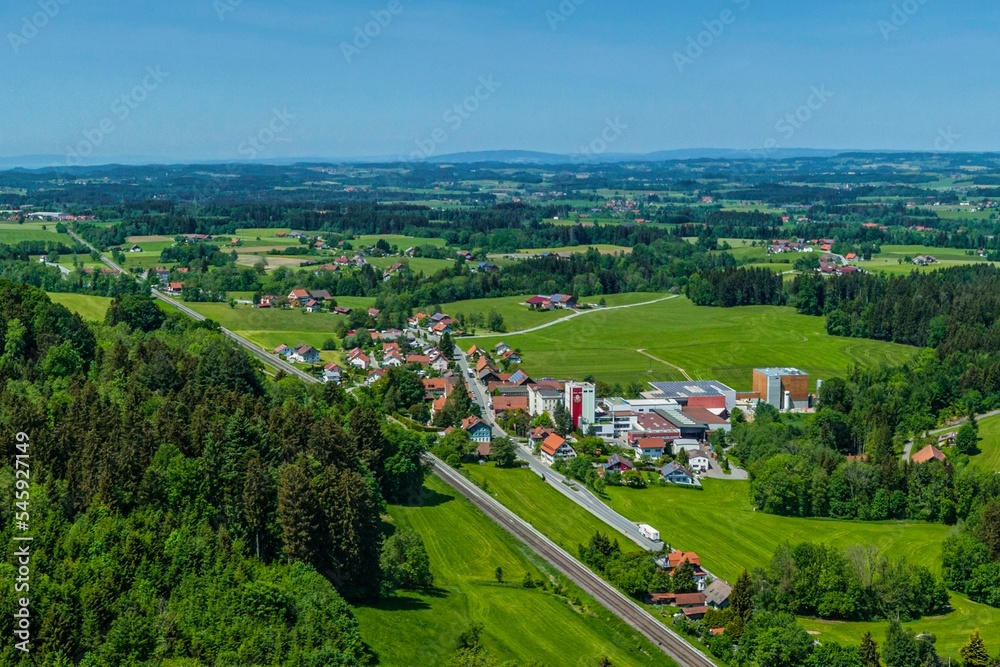 Die Region Heimenkirch im Westallgäu - Ausblick auf den Ortsteil Meckatz