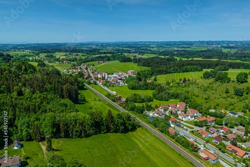 Die Region Heimenkirch im Westallgäu - Ausblick auf den Ortsteil Meckatz