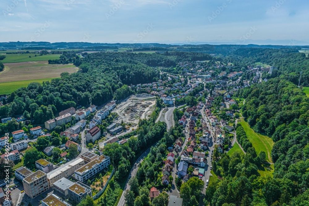 Ravensburg in Oberschwaben im Luftbild - Oststadt