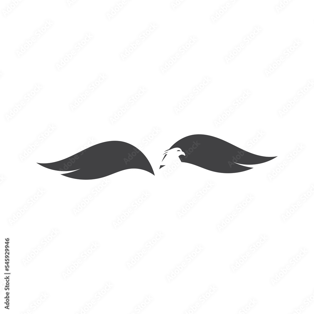 Falcon Eagle Logo Template vector illustration design Falcon Eagle Logo Template vector illustration design