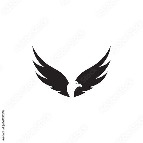 Falcon Eagle Logo Template vector illustration design