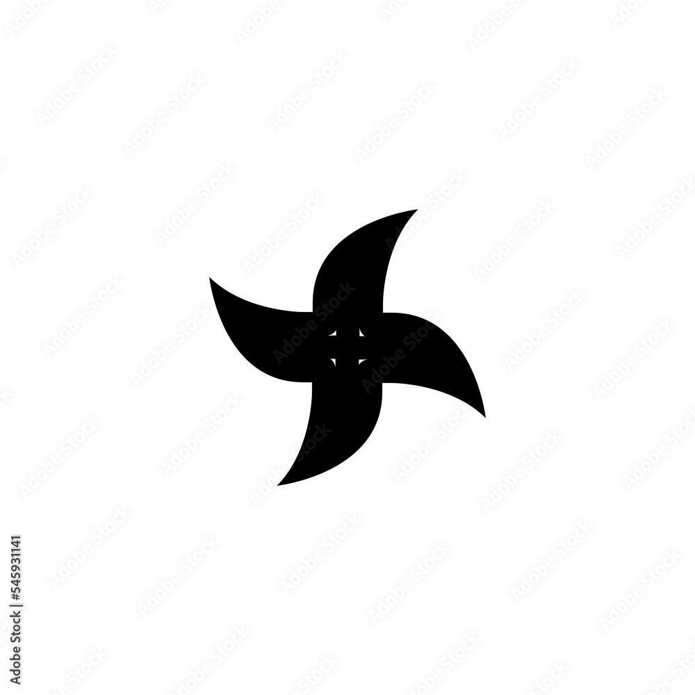Fan icon. Simple style air conditioner company big sale poster background symbol. Air conditioner brand logo design element. Fan t-shirt printing. Vector for sticker. Fan icon. Simple style air conditioner company big sale poster background symbol. Air conditioner brand logo design element. Fan t-shirt printing. Vector for sticker.