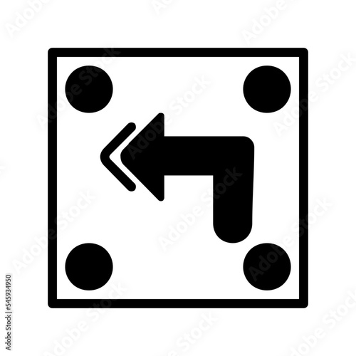 Left Turn Icon