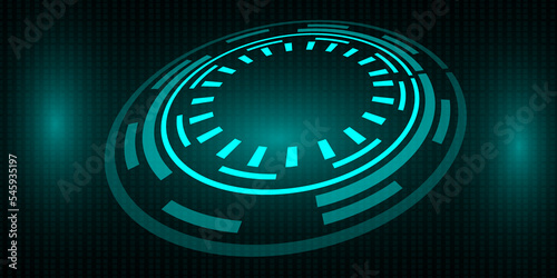 Abstract Digital background.Business growth transformation to digital and Successful financial technology.