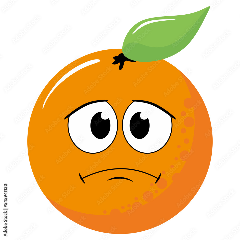 Orange Cartoon Character Orange Cartoon Character