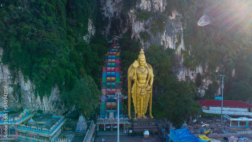 Photography batu caves, malaysia, kuala lumpur, drone, dji, gimbal, stairs