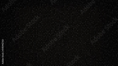 Wallpaper Mural 3D Futuristic triangles dark black background Abstract geometric grid pattern Torontodigital.ca