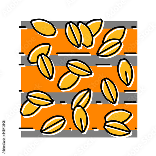 kilning beer production color icon vector illustration