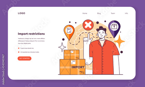Import restrictions. Government actions for financial stabilization
