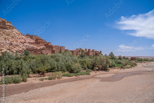 An ancient fortress city in Morocco near Ouarzazate