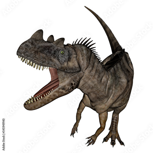 Ceratosaurus dinosaur - 3D render