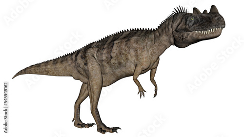 Ceratosaurus dinosaur - 3D render © Elenarts