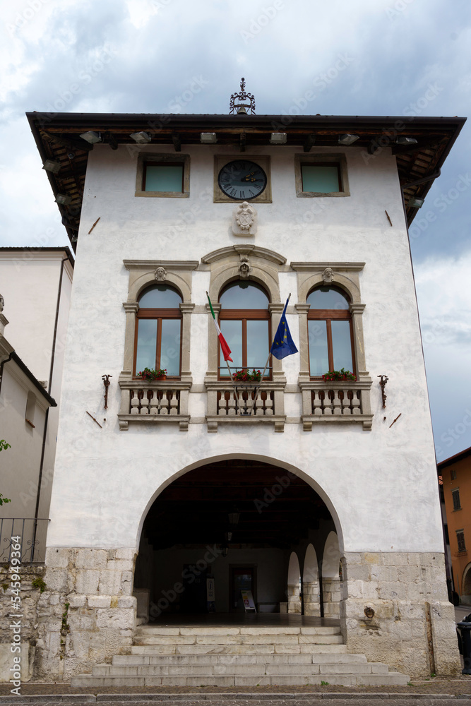 Fototapeta premium Historic buildings of San Daniele del Friuli