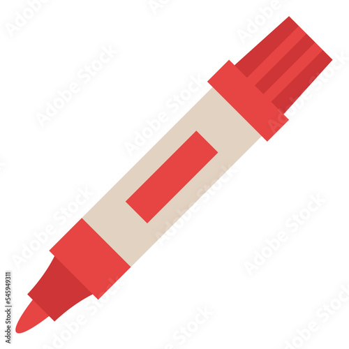 marker color stationery office supply icon