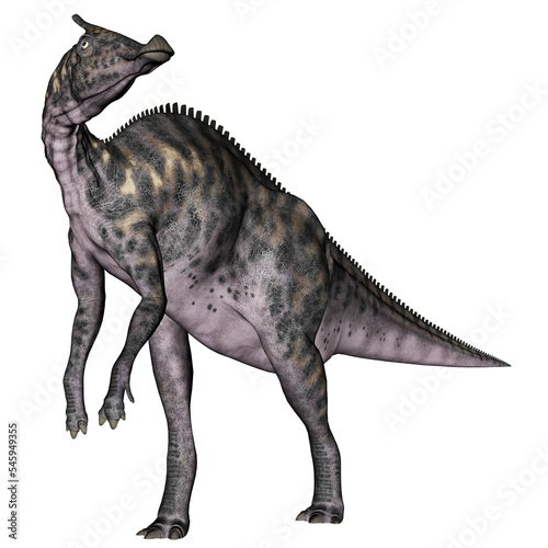 Saurolophus dinosaur - 3D render © Elenarts