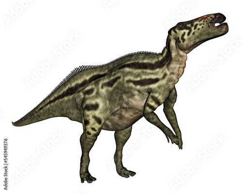 Shantungosaurus dinosaur - 3D render