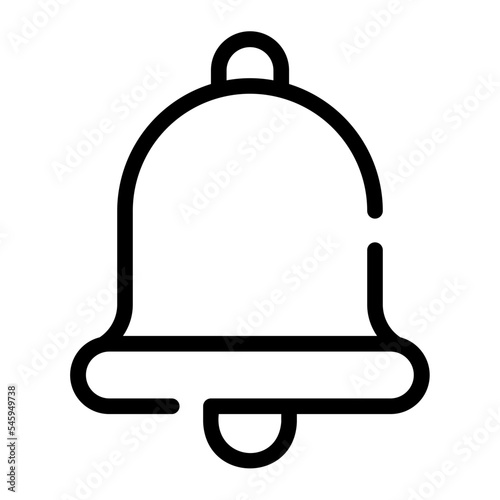 bell line icon