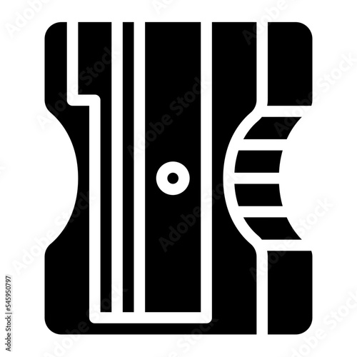 pencil sharpener stationery office supply icon