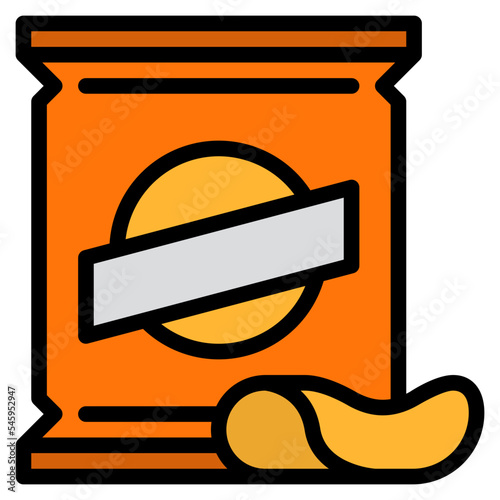 chips sweet snack icon