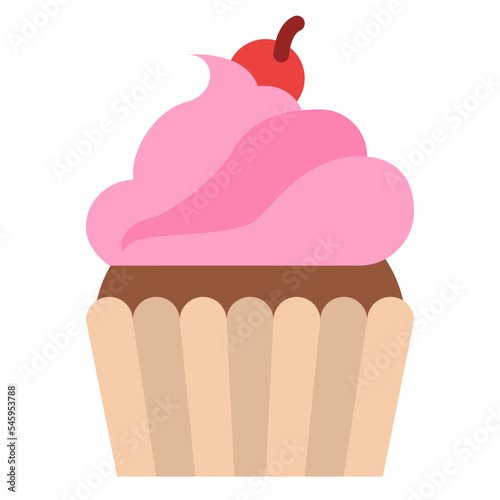 cupcake sweet dessert icon