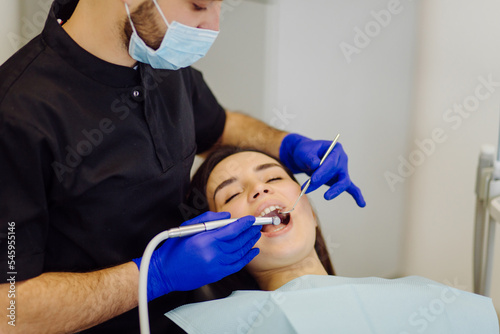 At the dentist's examination