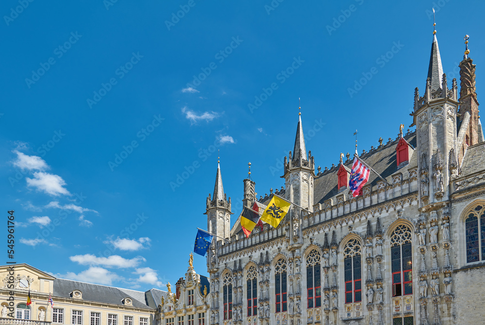 Bruges historic and traditional architectures