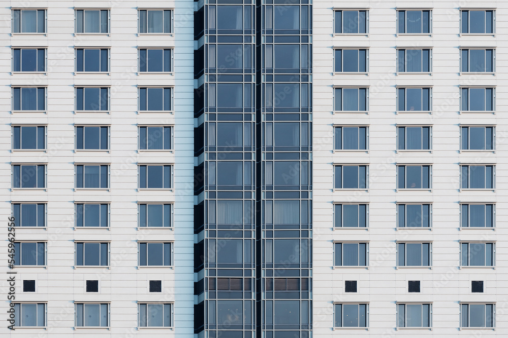 Exterior of modern architecture. Building abstract background Exterior of modern architecture. Building abstract background