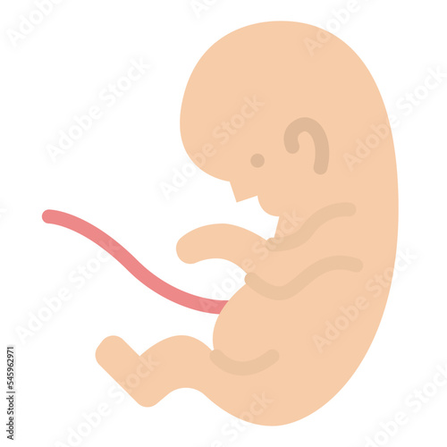 fetus baby unborn fertilization icon