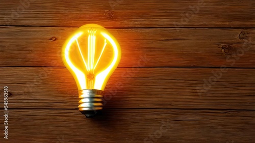 Vintage hanging light bulb over gray background light bulb old style illustration have an idea yellow tint glow incandescent light bulb,3d rendering