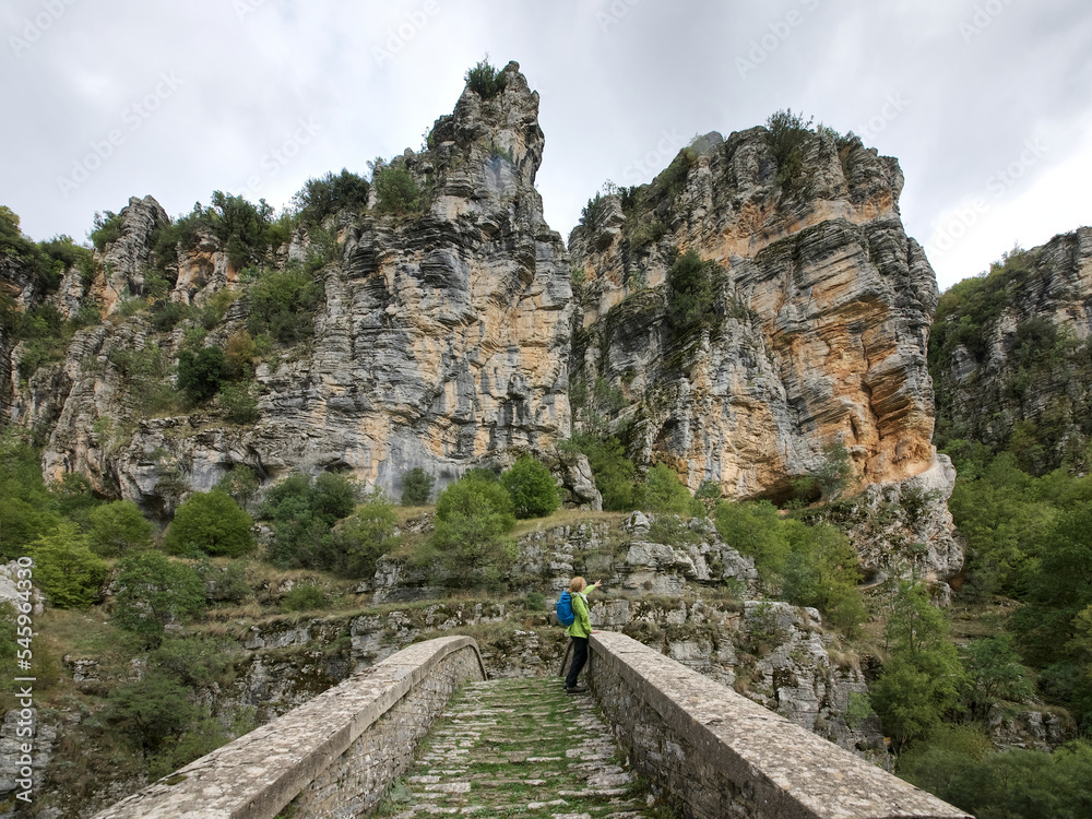 Griechenland - Zagorochoria - Vikos Schlucht - Misiou's Steinbrücke