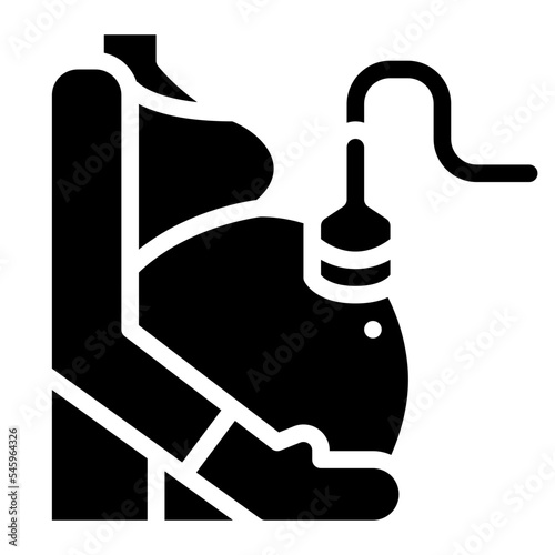 ultrasound belly pregnancy maternity icon