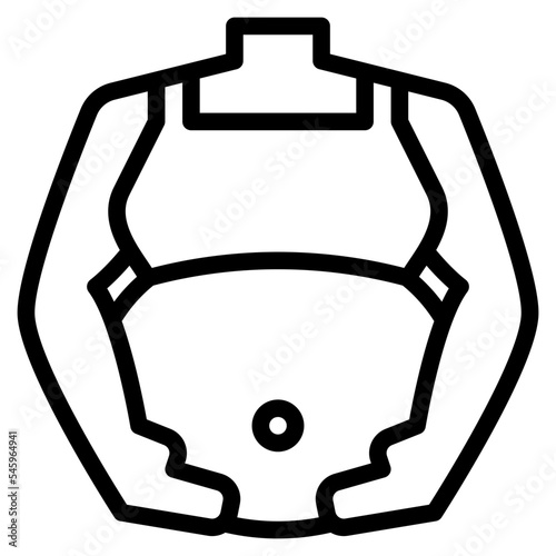 body pain belly pregnancy icon