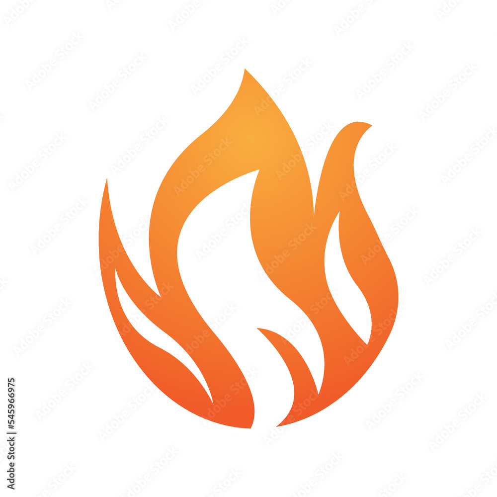 Fire logo design illustration and fire symbol Fire logo design illustration and fire symbol