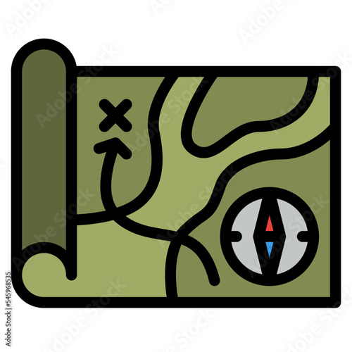 map observation army military icon