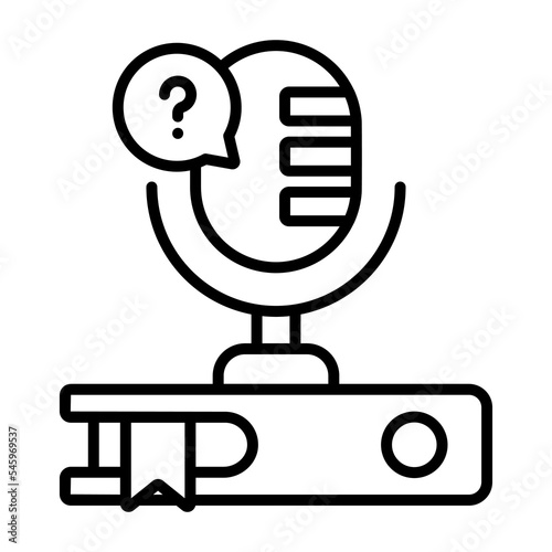 Question, ask, information Modern concepts flat design, Premium quality vector illustration concept. Vector symbol.