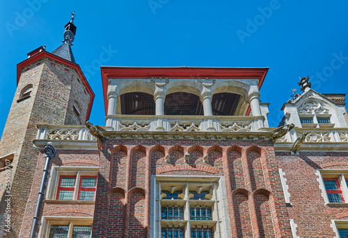 Bruges historic and traditional architectures