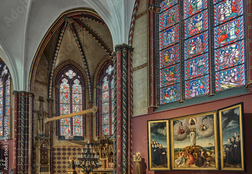 Bruges historic and traditional architectures