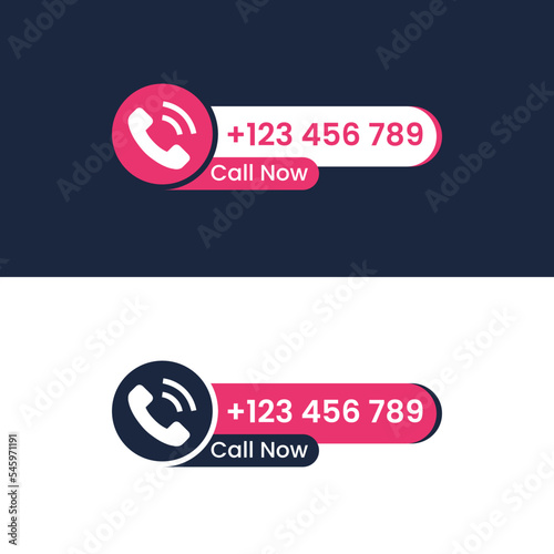 Call us or contact us button 