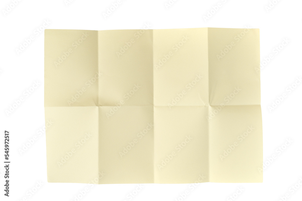 paper with fold marks paper with fold marks